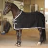 woollen horse rug black left jojubi saddlery 800